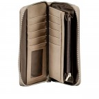 Geldbörse Mademoiselle Wallet MW2 Nubuk Cappuccino, Farbe: braun, Marke: Zwei, EAN: 4250257935679, Abmessungen in cm: 19.5x10x3, Bild 4 von 5