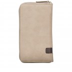 Geldbörse Mademoiselle Wallet MW2 Nubuk Cappuccino, Farbe: braun, Marke: Zwei, EAN: 4250257935679, Abmessungen in cm: 19.5x10x3, Bild 3 von 5