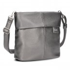 Umhängetasche Mademoiselle M8 vegan Cosmos, Farbe: grau, Marke: Zwei, EAN: 4250257935969, Abmessungen in cm: 23x25x10, Bild 2 von 9