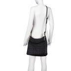 Beuteltasche Iniziale Lucille LVZ Black, Farbe: schwarz, Marke: Joop!, EAN: 4048835222125, Abmessungen in cm: 33x33x11, Bild 6 von 8