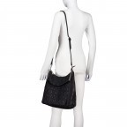 Beuteltasche Iniziale Lucille LVZ Black, Farbe: schwarz, Marke: Joop!, EAN: 4048835222125, Abmessungen in cm: 33x33x11, Bild 5 von 8