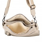 Umhängetasche Lizzy Ecru, Farbe: beige, Marke: Flanigan, EAN: 4066727005199, Abmessungen in cm: 25x18x3, Bild 6 von 6