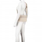 Umhängetasche Lizzy Ecru, Farbe: beige, Marke: Flanigan, EAN: 4066727005199, Abmessungen in cm: 25x18x3, Bild 5 von 6