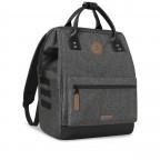 Rucksack Adventurer Medium Luxembourg mit zwei auswechselbaren Vortaschen Anthra, Farbe: anthrazit, Marke: Cabaia, EAN: 3701328398943, Abmessungen in cm: 27x41x16, Bild 4 von 10