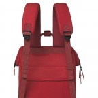 Rucksack Adventurer Medium Akranes mit zwei auswechselbaren Vortaschen Hellrot, Farbe: rot/weinrot, Marke: Cabaia, EAN: 3701328399827, Abmessungen in cm: 27x41x16, Bild 9 von 10