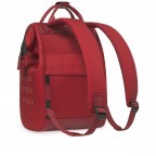 Rucksack Adventurer Medium Akranes mit zwei auswechselbaren Vortaschen Hellrot, Farbe: rot/weinrot, Marke: Cabaia, EAN: 3701328399827, Abmessungen in cm: 27x41x16, Bild 6 von 10
