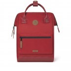 Rucksack Adventurer Medium Akranes mit zwei auswechselbaren Vortaschen Hellrot, Farbe: rot/weinrot, Marke: Cabaia, EAN: 3701328399827, Abmessungen in cm: 27x41x16, Bild 3 von 10