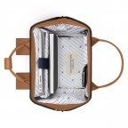 Rucksack Adventurer Medium Turin mit zwei auswechselbaren Vortaschen Camel, Farbe: cognac, Marke: Cabaia, EAN: 3701328319665, Abmessungen in cm: 27x41x16, Bild 8 von 10
