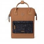 Rucksack Adventurer Medium Turin mit zwei auswechselbaren Vortaschen Camel, Farbe: cognac, Marke: Cabaia, EAN: 3701328319665, Abmessungen in cm: 27x41x16, Bild 2 von 10