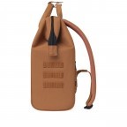 Rucksack Adventurer Medium Turin mit zwei auswechselbaren Vortaschen Camel, Farbe: cognac, Marke: Cabaia, EAN: 3701328319665, Abmessungen in cm: 27x41x16, Bild 5 von 10