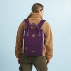 Rucksack Adventurer Medium Kingston mit zwei auswechselbaren Vortaschen Lila, Farbe: flieder/lila, Marke: Cabaia, EAN: 3701328393061, Abmessungen in cm: 27x41x16, Bild 7 von 10