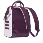 Rucksack Adventurer Medium Kingston mit zwei auswechselbaren Vortaschen Lila, Farbe: flieder/lila, Marke: Cabaia, EAN: 3701328393061, Abmessungen in cm: 27x41x16, Bild 6 von 10