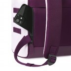 Rucksack Adventurer Medium Kingston mit zwei auswechselbaren Vortaschen Lila, Farbe: flieder/lila, Marke: Cabaia, EAN: 3701328393061, Abmessungen in cm: 27x41x16, Bild 10 von 10