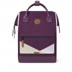 Rucksack Adventurer Medium Kingston mit zwei auswechselbaren Vortaschen Lila, Farbe: flieder/lila, Marke: Cabaia, EAN: 3701328393061, Abmessungen in cm: 27x41x16, Bild 3 von 10