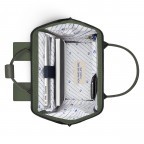 Rucksack Adventurer Medium Seoul mit zwei auswechselbaren Vortaschen Grün, Farbe: grün/oliv, Marke: Cabaia, EAN: 3701328303527, Abmessungen in cm: 27x41x16, Bild 8 von 10