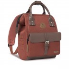 Rucksack Adventurer Small Sancristobal mit zwei auswechselbaren Vortaschen Rost, Farbe: orange, Marke: Cabaia, EAN: 3701328302254, Abmessungen in cm: 23x32x13, Bild 4 von 10