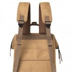 Rucksack Adventurer Medium Colombo mit zwei auswechselbaren Vortaschen Camel, Farbe: cognac, Marke: Cabaia, EAN: 3701328399858, Abmessungen in cm: 27x41x16, Bild 11 von 12