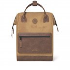 Rucksack Adventurer Medium Colombo mit zwei auswechselbaren Vortaschen Camel, Farbe: cognac, Marke: Cabaia, EAN: 3701328399858, Abmessungen in cm: 27x41x16, Bild 2 von 12