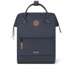 Rucksack Adventurer Medium Namur mit zwei auswechselbaren Vortaschen DKLBLAU, Farbe: blau/petrol, Marke: Cabaia, EAN: 3701328303107, Abmessungen in cm: 27x41x16, Bild 3 von 12