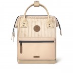 Rucksack Adventurer Small Guadalajara mit zwei auswechselbaren Vortaschen Beige, Farbe: beige, Marke: Cabaia, EAN: 3701328398561, Abmessungen in cm: 23x32x13, Bild 2 von 12