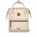 Rucksack Adventurer Small Guadalajara mit zwei auswechselbaren Vortaschen Beige, Farbe: beige, Marke: Cabaia, EAN: 3701328398561, Abmessungen in cm: 23x32x13, Bild 3 von 12