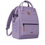 Rucksack Adventurer Medium Parme mit zwei auswechselbaren Vortaschen Lavendel, Farbe: flieder/lila, Marke: Cabaia, EAN: 3701328376415, Abmessungen in cm: 27x41x16, Bild 4 von 14