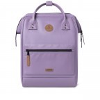 Rucksack Adventurer Medium Parme mit zwei auswechselbaren Vortaschen Lavendel, Farbe: flieder/lila, Marke: Cabaia, EAN: 3701328376415, Abmessungen in cm: 27x41x16, Bild 3 von 14