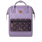 Rucksack Adventurer Medium Parme mit zwei auswechselbaren Vortaschen Lavendel, Farbe: flieder/lila, Marke: Cabaia, EAN: 3701328376415, Abmessungen in cm: 27x41x16, Bild 2 von 14