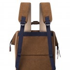 Rucksack Adventurer Medium Canton mit zwei auswechselbaren Vortaschen Hellbraun, Farbe: braun, Marke: Cabaia, EAN: 3701328375098, Abmessungen in cm: 27x41x16, Bild 9 von 10