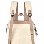 Rucksack Adventurer Medium Andenne mit zwei auswechselbaren Vortaschen Beige, Farbe: beige, Marke: Cabaia, EAN: 3701328398073, Abmessungen in cm: 27x41x16, Bild 9 von 10