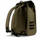 Rucksack City Medium Deva mit zwei auswechselbaren Vortaschen Grün, Farbe: grün/oliv, Marke: Cabaia, EAN: 3701328377931, Abmessungen in cm: 27x43x16, Bild 5 von 8