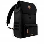 Rucksack City Medium Erevan mit zwei auswechselbaren Vortaschen Schwarz, Farbe: schwarz, Marke: Cabaia, EAN: 3701328372554, Abmessungen in cm: 27x43x16, Bild 4 von 8