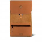 Rucksack City Medium Leeds mit zwei auswechselbaren Vortaschen Camel, Farbe: cognac, Marke: Cabaia, EAN: 3701328377177, Abmessungen in cm: 27x43x16, Bild 2 von 8
