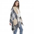 Cape Apollo Größe One Size Black Birch, Farbe: grau, Marke: Rino & Pelle, EAN: 8720529395709, Bild 2 von 3