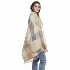 Cape Apollo Größe One Size Sand Birch, Farbe: beige, Marke: Rino & Pelle, EAN: 8720529395716, Bild 2 von 3
