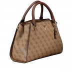 Handtasche Noelle Latte Logo Brown, Farbe: cognac, Marke: Guess, EAN: 0190231910138, Abmessungen in cm: 32x20x11.5, Bild 2 von 7