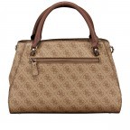 Handtasche Noelle Latte Logo Brown, Farbe: cognac, Marke: Guess, EAN: 0190231910138, Abmessungen in cm: 32x20x11.5, Bild 3 von 7