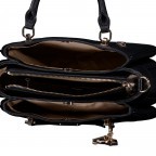 Handtasche Fedora Black, Farbe: schwarz, Marke: Guess, EAN: 0190231918875, Abmessungen in cm: 30x22x13.5, Bild 7 von 7