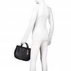 Handtasche Fedora Black, Farbe: schwarz, Marke: Guess, EAN: 0190231918875, Abmessungen in cm: 30x22x13.5, Bild 4 von 7