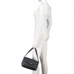 Umhängetasche Eco Brenton 4G-Logo Coal, Farbe: anthrazit, Marke: Guess, EAN: 0190231688211, Abmessungen in cm: 23.5x16x11, Bild 4 von 8