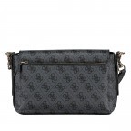 Umhängetasche Eco Brenton 4G-Logo Coal, Farbe: anthrazit, Marke: Guess, EAN: 0190231688211, Abmessungen in cm: 23.5x16x11, Bild 3 von 8