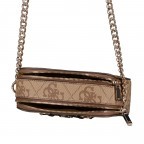 Umhängetasche Izzy Latte Logo, Farbe: cognac, Marke: Guess, EAN: 0190231910190, Abmessungen in cm: 20x13x7, Bild 6 von 6