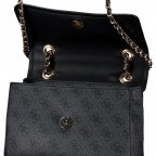 Umhängetasche Izzy Coal Logo, Farbe: anthrazit, Marke: Guess, EAN: 0190231910244, Abmessungen in cm: 22x15.5x7, Bild 7 von 7