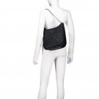 Umhängetasche Giully Black, Farbe: schwarz, Marke: Guess, EAN: 0190231905479, Abmessungen in cm: 28.5x28.5x7.5, Bild 4 von 7