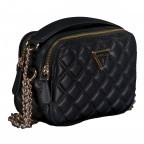 Umhängetasche Giully Black, Farbe: schwarz, Marke: Guess, EAN: 0190231845461, Abmessungen in cm: 20x13x7, Bild 2 von 6