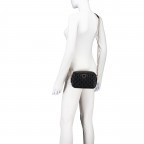 Umhängetasche Giully Black, Farbe: schwarz, Marke: Guess, EAN: 0190231845461, Abmessungen in cm: 20x13x7, Bild 5 von 6