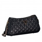 Umhängetasche Giully Black, Farbe: schwarz, Marke: Guess, EAN: 0190231904908, Abmessungen in cm: 28.5x14x5.5, Bild 2 von 6