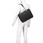 Shopper Giully Black, Farbe: schwarz, Marke: Guess, EAN: 0190231845584, Abmessungen in cm: 33x26x9.5, Bild 4 von 5