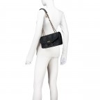 Umhängetasche Anning Black, Farbe: schwarz, Marke: Guess, EAN: 0190231909415, Abmessungen in cm: 26.5x14.5x0, Bild 4 von 7