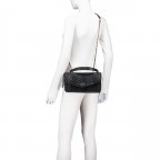 Umhängetasche Anning Black, Farbe: schwarz, Marke: Guess, EAN: 0190231909415, Abmessungen in cm: 26.5x14.5x0, Bild 6 von 7
